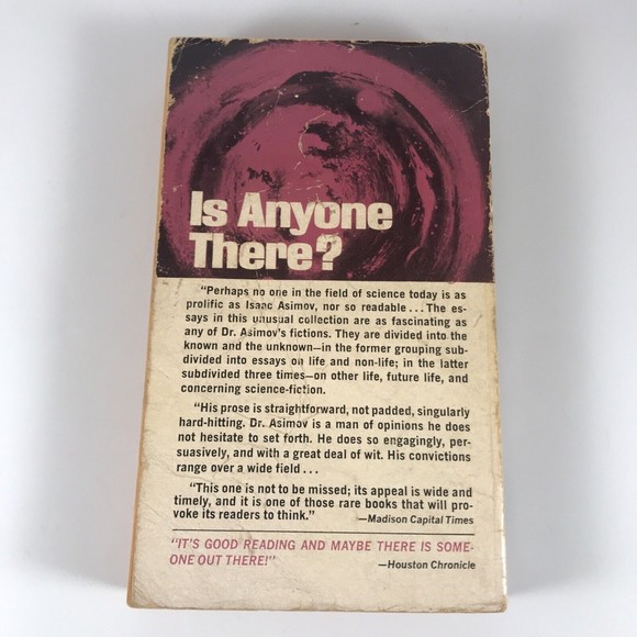 Is Anyone There? by Isaac Asimov (Ace Books, 1967 Vintage Paperback) - Picture 4 of 7
